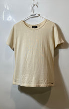 Load image into Gallery viewer, DKNY Womens Beige Crew Neck Short Sleeve Pullover T-Shirt Size XL
