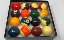 Load image into Gallery viewer, Japer Bees Multicolor Playing Indoor Game 16-Pieces Billiard Pool Balls Box Set
