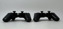Load image into Gallery viewer, Set Of 2 Pcs Sony PlayStation DualShock 3 Black Wireless Controllers Not Tested
