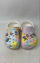 Load image into Gallery viewer, Crocs X Doodles Unisex Classic Multicolor Slip-On Clog Shoes Size M 6 W 8
