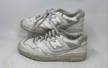 Load image into Gallery viewer, New Balance Mens 550 BB550WWW White Leather Lace-Up Sneaker Shoes Size 9.5D
