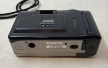 Load image into Gallery viewer, Pentax Model PC-550 Silver Black 28mm Lens Point &amp; Shoot Film Camera Untested
