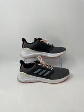 Load image into Gallery viewer, Adidas Womens Energyfalcon X Gray Black White Lace-Up Sneaker Shoes Size 8
