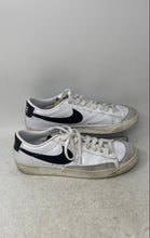 Load image into Gallery viewer, Nike Womens Blazer Low 77 DC4769-102 White Black Lace-Up Sneakers Shoes Size 9.5
