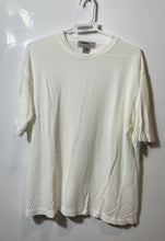 Load image into Gallery viewer, Mondo Di Marco Womens White Short Sleeve Crew Neck Pullover T-Shirt Size M
