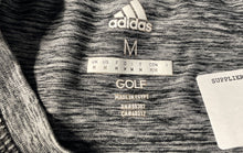 Load image into Gallery viewer, Adidas Womens Gray Short Sleeve Crew Neck Golf Pullover T-Shirt Size M
