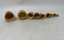 Load image into Gallery viewer, Set Of 7 Pieces Matryoshka Floral Print Wooden Russian Nesting Doll
