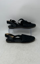 Load image into Gallery viewer, Coach Womens Black Signature Print Round Toe Slingback Sandals Size 9 B
