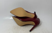 Load image into Gallery viewer, BCBGeneration Womens Hallix Red Gold Tone Slip-On Pump Heels Size 5.5M
