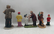 Load image into Gallery viewer, Lot Of 5 Pcs Flambro Multicolor Porcelain Mixed Variety Circus Clown Figurines
