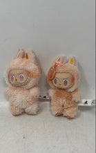 Load image into Gallery viewer, Pop Mart Twin Peach Color Labubu Monsters Stuffed Plush Toys
