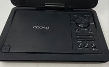 Load image into Gallery viewer, COOAU Model CU-101 Black Classic Portable DVD Video Player Not Tested
