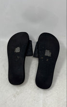 Load image into Gallery viewer, Michael Kors Womens Black Signature Print Slip-On Slide Sandals Size 8M
