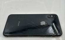 Load image into Gallery viewer, Apple iPhone Black Smartphone Cracked Screen And Back Powers On For Parts
