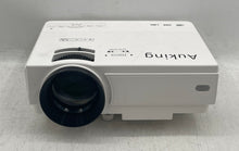 Load image into Gallery viewer, AuKing Model M8-F White HDMI USB VGA LED Home Theater Mini Projector Untested
