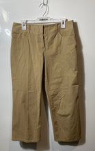Load image into Gallery viewer, Kenneth Cole Reaction Womens Brown Flat Front Regular Fit Capri Pants Size 8
