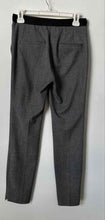 Load image into Gallery viewer, Zara Womens Gray Printed Flat Front Regular Fit Tapered Leg Dress Pants Size S
