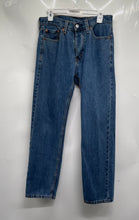 Load image into Gallery viewer, Levi's Mens Blue 505 Medium Wash Denim Straight Leg Jeans Size 30/30
