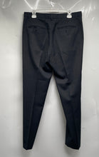 Load image into Gallery viewer, Calvin Klein Mens Black Flat Front Pockets Straight Leg Dress Pants Size 33x32
