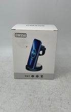 Load image into Gallery viewer, CW350 New 3 In 1 Charging Dock Station Wireless Charger Untested
