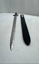 Load image into Gallery viewer, Silver-Tone Ambidextrous Stainless Steel Sword Skull King Handle In Case
