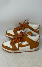 Load image into Gallery viewer, Nike Mens Dunk High DV7223-800 Brown White Printed Leather Sneaker Shoes Size 7

