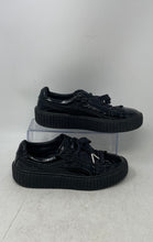 Load image into Gallery viewer, Puma Womens Creeper Wrinkled 364465-01 Black Lace-Up Sneaker Shoes Size 8
