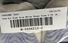 Load image into Gallery viewer, Nike Kids Air Max TW DQ0296-100 Blue White Sneaker Shoes Size 5.5Y Not Laces
