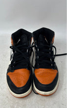Load image into Gallery viewer, Nike Kids Air Jordan 1 Retro High OG Orange White Black Sneaker Shoes Size 3Y
