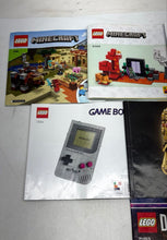 Load image into Gallery viewer, Lot Of 8 Pcs Assorted Lego Multicolor Mixed Various Instruction Manuals
