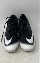 Load image into Gallery viewer, Nike Mens Lunar Vapor Ultrafly Elite 2 AO7946-003 Black White Baseball Cleats 12
