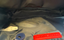 Load image into Gallery viewer, Tommy Hilfiger Womens Blue Red Zipper Adjustable Strap Crossbody Handbag
