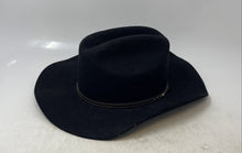 Load image into Gallery viewer, Justin By Milano Mens Black Wide Brim Western Cowboy Hat One Size Fits All
