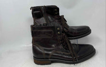 Load image into Gallery viewer, Alfani Mens Hank Brown Leather Round Toe Lace-Up Utility Ankle Boots Size 10M
