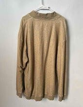 Load image into Gallery viewer, Bob Timberlake Mens Brown Heather Long Sleeve 1/2 Zip Pullover Sweater Size 2XL
