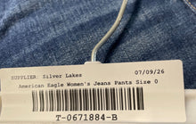Load image into Gallery viewer, American Eagle Outfitters Womens Blue Distressed Ripped Skinny Leg Jeans Size 0
