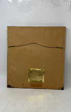 Load image into Gallery viewer, Vintage Lin-Art LTD. Japanese Chokin Samurai Dancer Art Picture Frame
