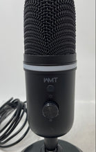 Load image into Gallery viewer, WMT Black Volume Control USB Condenser Gaming Microphone Untested
