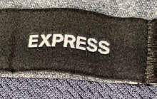 Load image into Gallery viewer, Express Mens Green Pockets Pleated Front Straight-Leg Chino Pants Size 38x32
