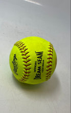 Load image into Gallery viewer, Rawlings Dream Seam Fast Pitch Yellow Red Stitching Pro Softball
