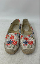Load image into Gallery viewer, Michael Kors Womens Kendrick White Floral Print Espadrille Flats Size 5.5M
