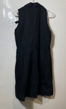 Load image into Gallery viewer, Banana Republic Womens Black Sleeveless Button Front Shirt Dress Size 6
