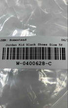 Load image into Gallery viewer, Nike Kids Air Jordan Max Aura 5 Black Leather Lace-Up Running Shoes Size 5Y

