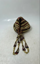 Load image into Gallery viewer, Unbranded Womens Multicolor Beaded Embellished Small Wristlet Clutch Purse
