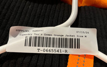 Load image into Gallery viewer, Superdry Mens Green Orange Printed Hooded Windcheater Windbreaker Jacket Size M
