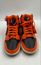 Load image into Gallery viewer, Authentic Nike Mens Dunk High DR8805-002 Black Orange Sneakers Shoes Size 8
