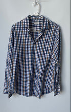 Load image into Gallery viewer, Banana Republic Mens Multicolor Plaid Long Sleeve Dress Shirt Size 15-15 1/2
