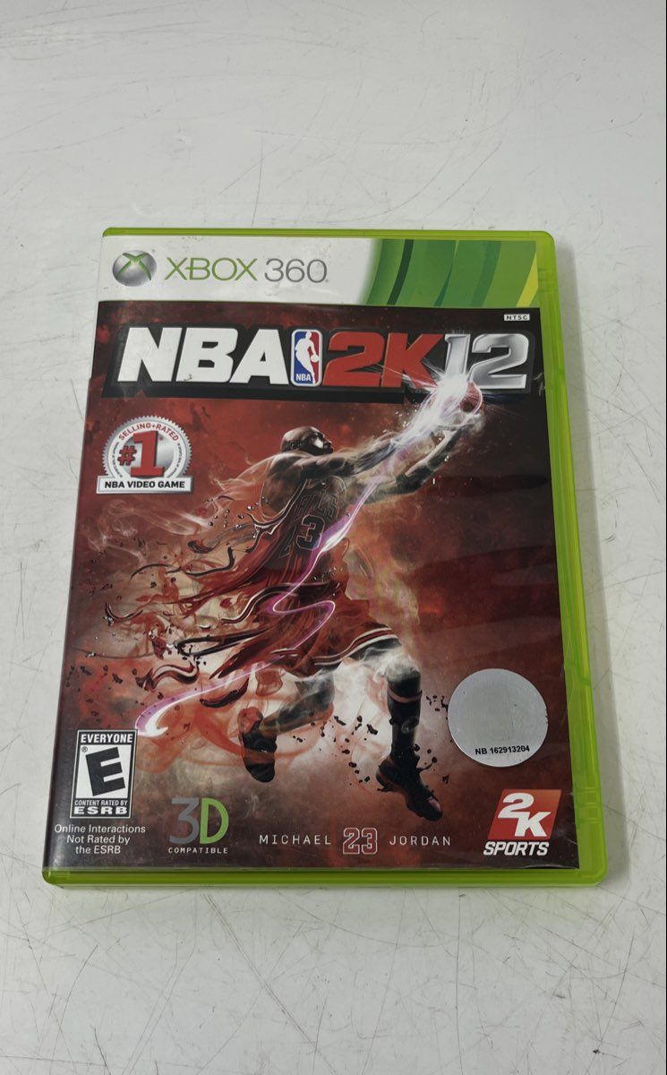 2K Games Xbox 360 NBA 2K12 Michael Jordan Video Game No Tested