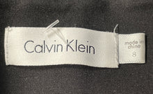 Load image into Gallery viewer, Calvin Klein Womens Black Regular Fit Pull-On Straight &amp; Pencil Skirt Size 8
