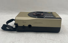 Load image into Gallery viewer, Vivitar PN20011 Focus Free Gold Black Auto Exposure Point &amp; Shoot Film Camera

